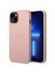 GUESS futerał do IPHONE 14 Plus GUHCP14MPSASBPI (Saffiano With Metal Logo) różowy