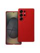 Futerał SILICONE MAG COVER kompatybilny z MagSafe do SAMSUNG S25 Ultra czerwony