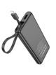 Powerbank Hoco 5000 mAh 2A z wbudowanym kablem Lightning J129 czarny