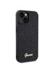 GUESS futerał do IPHONE 15 GUHCP15SPMSDGSK (Disco Script Metal) czarny