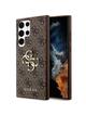 GUESS futerał do SAMSUNG S24 Ultra GUHCS24L4GMGBR (Leather 4G Metal Logo) brązowy