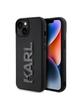 KARL LAGERFELD futerał do IPHONE 15 Plus KLHCP15M3DMBKCK (3D Logo Glitter) czarny