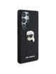 KARL LAGERFELD futerał do SAMSUNG S25 Ultra KLHCS25LPGKLKIPK (PU Monogram K. Head Pin) czarny