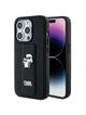 KARL LAGERFELD futerał do IPHONE 14 Pro KLHCP14LGSAKCPK (Gripstand Saffiano KC PIN) czarny