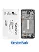 ServicePack Wyświetlacz LCD SAMSUNG  A52S 5G A528B GH82-26861D White