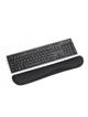 Podkładka pod nadgarstki do klawiatury ergonomiczna 460 x 85 x 25 mm czarna