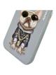NIMMY futerał GLASSES COOL DOG do IPHONE 15 szary