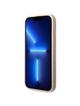 GUESS futerał do IPHONE 14 GUHCP14SG4GFPI (4G Gold Logo) różowy
