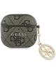 GUESS futerał do APPLE AirPods 4 GUA4P4E4CDW (PU 4G W/ Strass Charm) brązowy