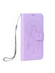 Kabura MEZZO Book do SAMSUNG A23 5G łapacz snów fioletowy