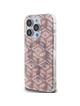 GUESS futerał do IPHONE 15 Pro Max kompatybilny z MagSafe GUHMP15XHGCUSTGP (IML GCUBE) różowy