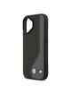 BMW futerał do IPHONE 17 kompatybilny z MagSafe BMHMP17S25PCCSCAK (PU Carbon Logo) anthracite