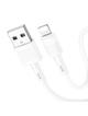 Kabel USB A do Lightning Hoco 2,4A 1 m X83 biały