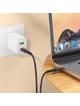Kabel USB C do USB C Hoco 3A 60W 3 m X59 czarny