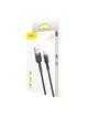 Kabel USB A do Lightning Baseus 2,4A Cafule 1 m CALKLF-BG1 czarno szary