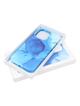 Futerał LEATHER MAG COVER kompatybilny z MagSafe do IPHONE 13 Pro Max blue splash