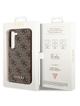 GUESS futerał do SAMSUNG S24 GUHCS24SGF4GBR (4G Charm) brązowy