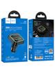 Transmiter samochodowy bluetooth Hoco QC3.0 PD 20W E85 czarny