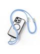 DUX DUCIS Plaz - smycz do telefonu jasno niebieska