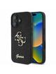 GUESS futerał do IPHONE 16 GUHCP16SHG4SGK (Fixed Glitter Big 4G) czarny