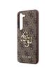 GUESS futerał do SAMSUNG S24 GUHCS24S4GMGBR (Leather 4G Metal Logo) brązowy