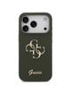 GUESS futerał do IPHONE 17 Pro GUHCP17LSC4GSMA (Silicone W/ Big 4G Script) khaki