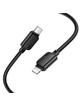 Kabel USB C do Lightning Hoco PD 27W 1 m X113 czarny