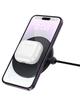 Ładowarka indukcyjna Hoco 15W z kablem USB C i wyświetlaczem CW62 czarna