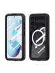 Futerał wodoodporny SHELLBOX MARS z metalowym ringiem do SAMSUNG S25 czarny