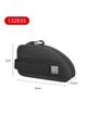 SAHOO torba rowerowa na ramę rowerową z zamkiem 0,3L 122035 czarna