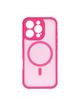 Futerał FULL MATTE MAG COVER kompatybilny z MagSafe do IPHONE 16 Pro różowy