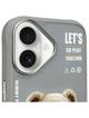 NIMMY futerał COOL&CUTE 2.0 Bear do IPHONE 16 szary