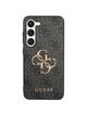 GUESS futerał do SAMSUNG S24 Plus GUHCS24M4GMGGR (Leather 4G Metal Logo) czarny