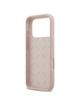 GUESS futerał do IPHONE 17 Pro GUHCP17LSC4GSMP (Silicone W/ Big 4G Script) różowy
