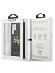 GUESS futerał do SAMSUNG S24 Ultra GUHCS24L4GMGGR (Leather 4G Metal Logo) czarny