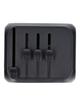 Ładowarka podróżna / adapter OL-309-PQ20 CAŁY ŚWIAT czarna