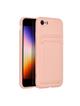 Futerał CARD CASE do IPHONE 7 / 8 / SE 2020 / SE 2022 różowy