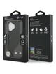 BMW futerał do IPHONE 17 kompatybilny z MagSafe BMHMP17S25PCCSCAK (PU Carbon Logo) anthracite