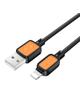 Kabel USB A do Lightning Hoco 2,4A 1 m X108 czarny