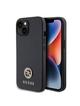 GUESS futerał do IPHONE 13 / 14 / 15 GUHCP15SPS4DGPK (Strass Metal Logo) czarny