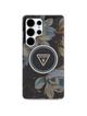 GUESS futerał do SAMSUNG S25 Ultra GUHMS25LHFLPEDK (Magnetic IML Metal Glitter Flowers Triangle) czarny