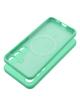 Futerał SILICONE 2mm do SAMSUNG S25 Edge kompatybilny z MagSafe miętowy