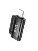 Adapter OTG Lightning do USB C Hoco 2A UA31B czarny