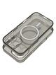Futerał Clear Mag Cover (camera protection) zgodny z  MagSafe do iPhone 15 black glitter