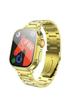 Smartwatch Hoco 1,96" TFT z funkcją rozmowy Y12 Ultra titanium złoty [EOL]