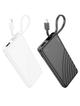 Powerbank Hoco 5000 mAh 2A z wbudowanym kablem Lightning J129 czarny