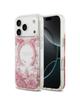 GUESS futerał do IPHONE 17 Pro kompatybilny z MagSafe GUHMP17LRGRGEP (Resin Bottom Glitter) różowy