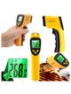 Pirometr termometr laserowy bezdotykowy na podczerwień RC-K-1397  żółto czarny
