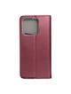 Kabura SMART MAGNETO do XIAOMI Redmi 10a burgundowy