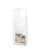 GUESS futerał do IPHONE 14 Pro GUOHCP14LGLHFLGO (Liquide Glitter Charms) złoty